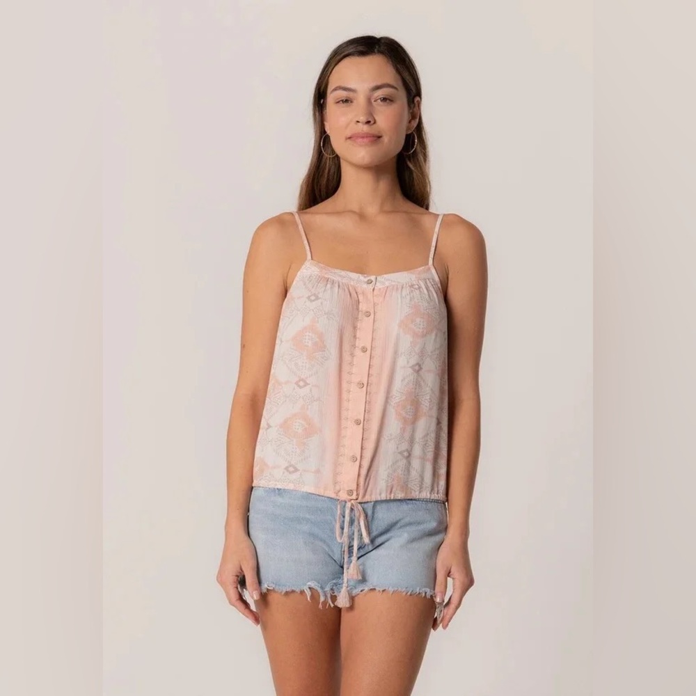 NEW Lovestitch Button Front Tank Top